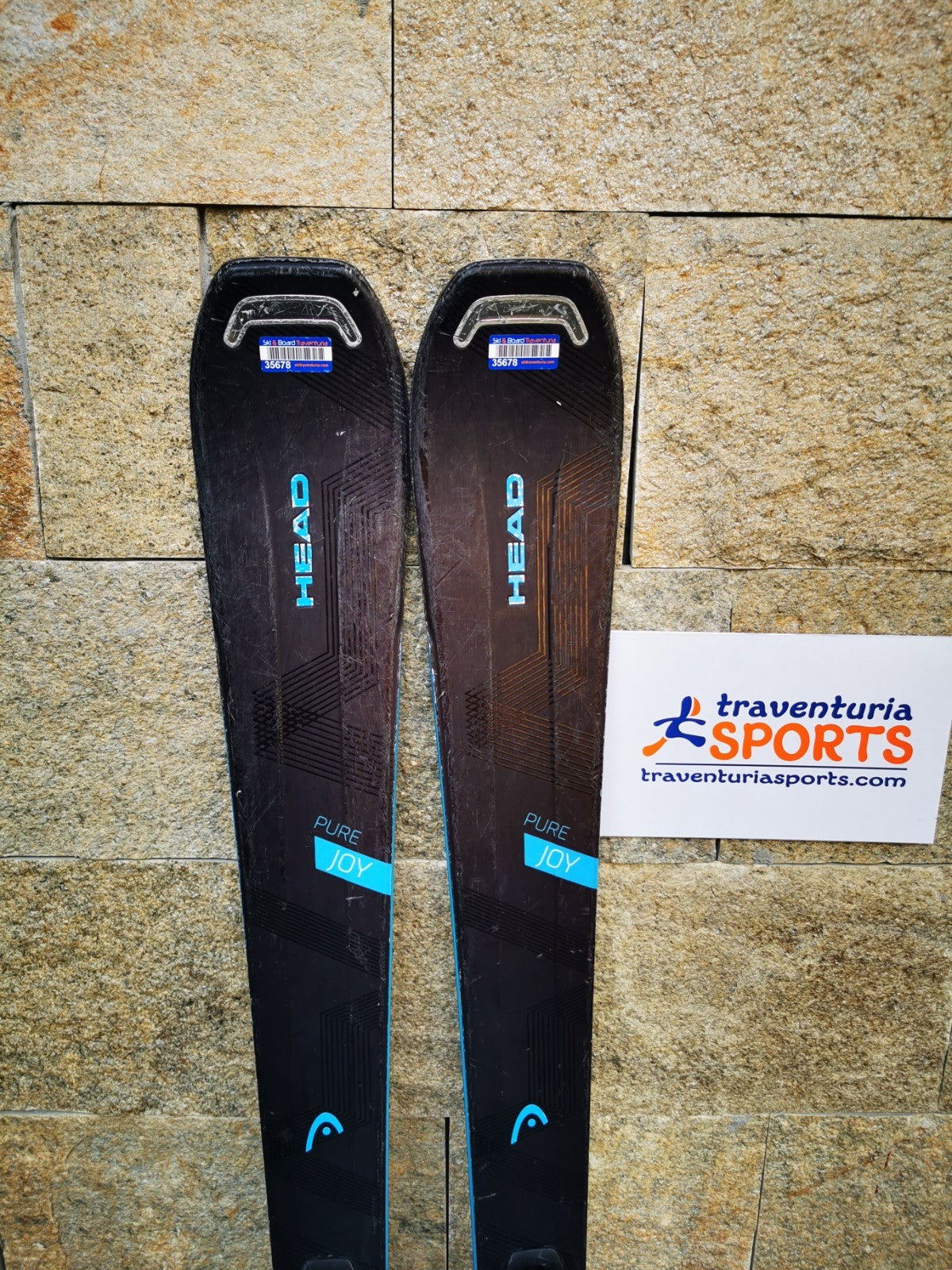 HEAD Pure Joy 153cm  Ski + HEAD 9 Bindings Winter Sport Fun