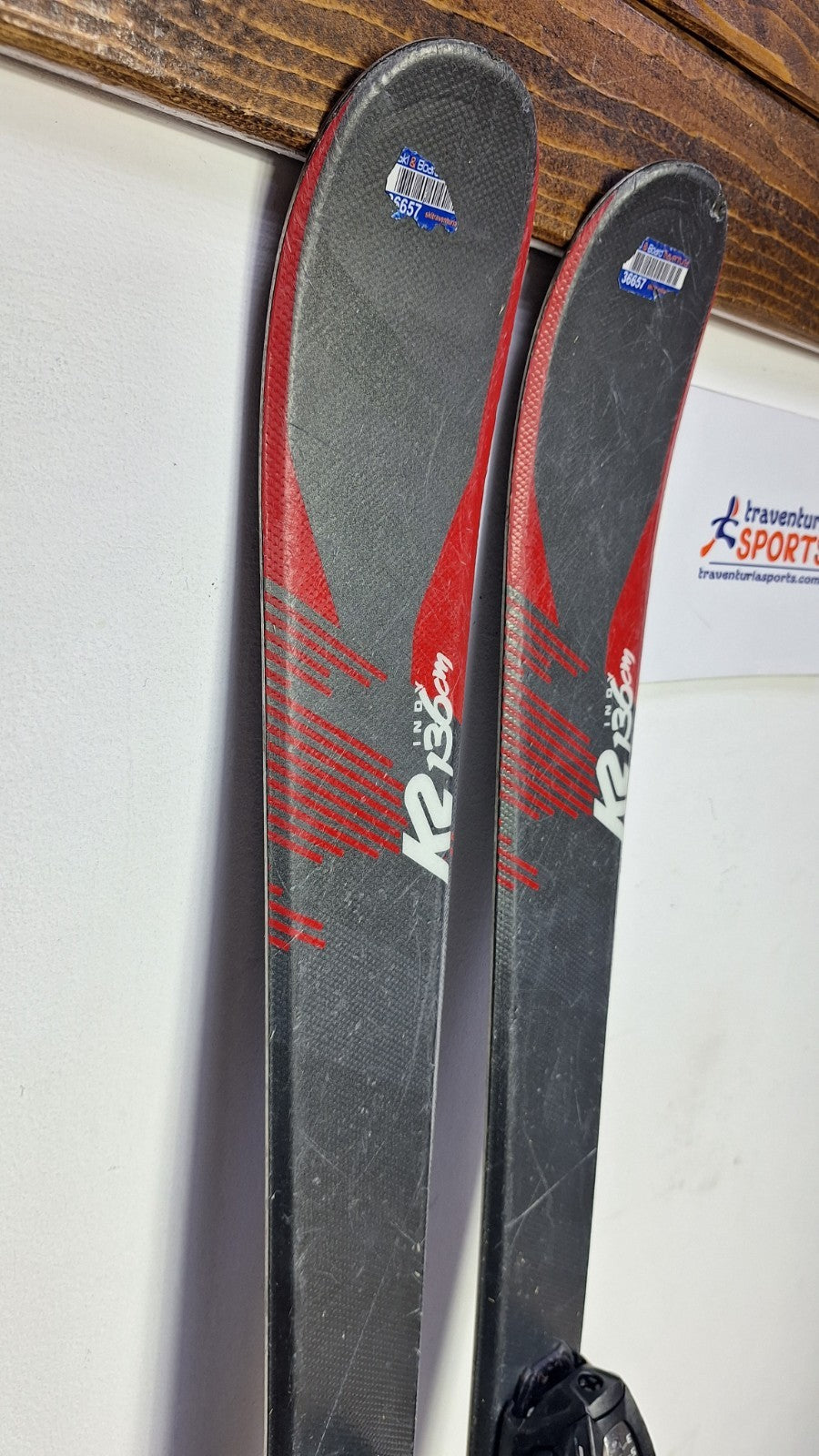 K2 Indy 136cm Ski + Marker 4.5 Bindings Winter Sport