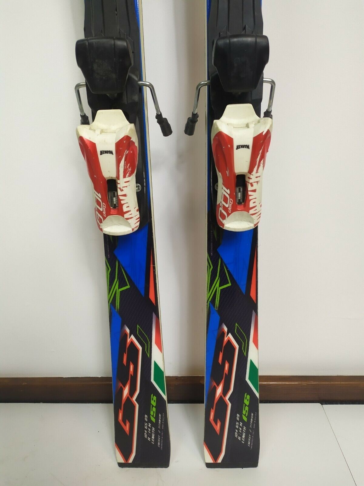 Nordica Dobermann GS J 156 cm Ski + Marker 10 Bindungen Winterspaß im Schnee