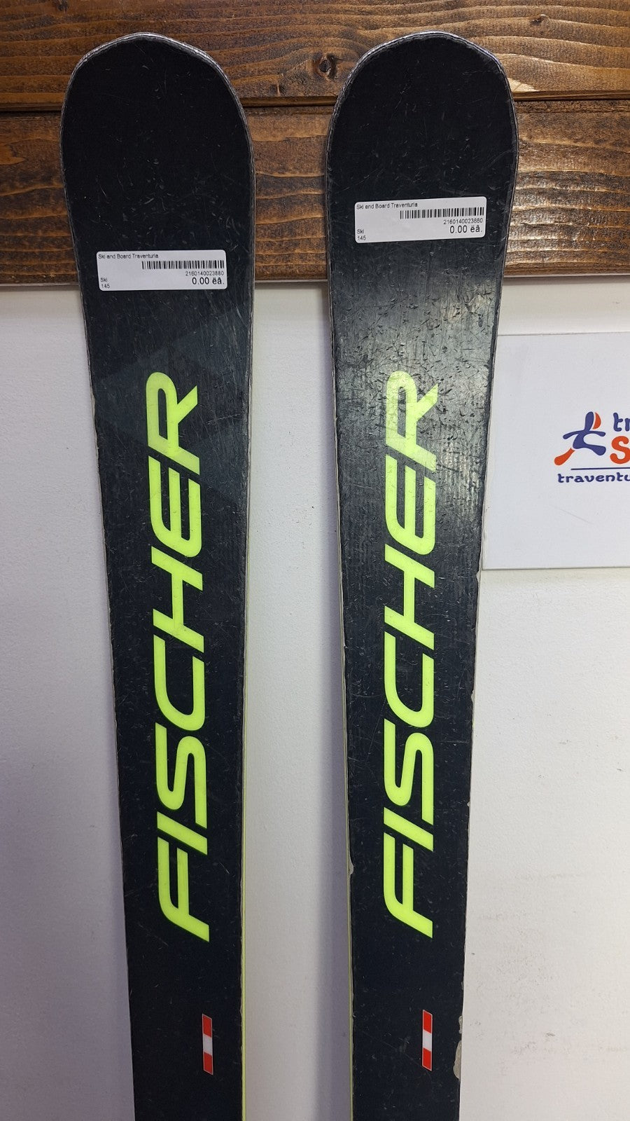 Fischer RC4 GS 145cm Ski + HEAD 9 Bindings Fun Snow Winter Sport