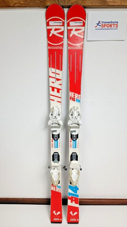 Skis Rossignol Hero FIS GS Pro F14 135 cm + fixations Tyrolia LRX 9 Aventure