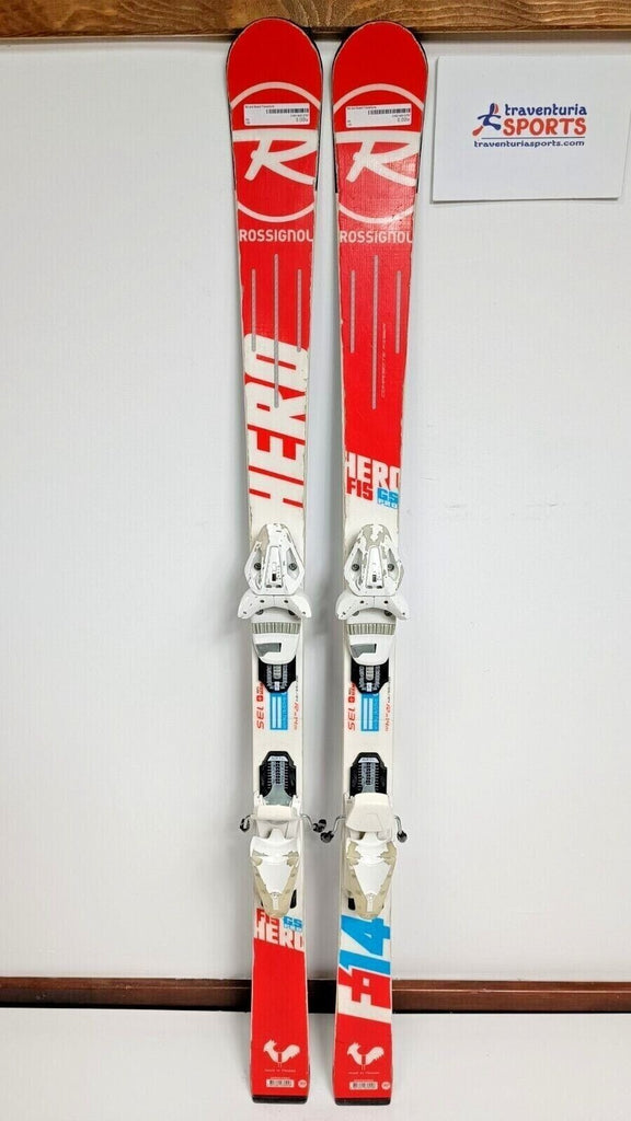 Rossignol Hero FIS GS Pro F14 135 cm Ski + Tyrolia LRX 9 Bindings Adventure