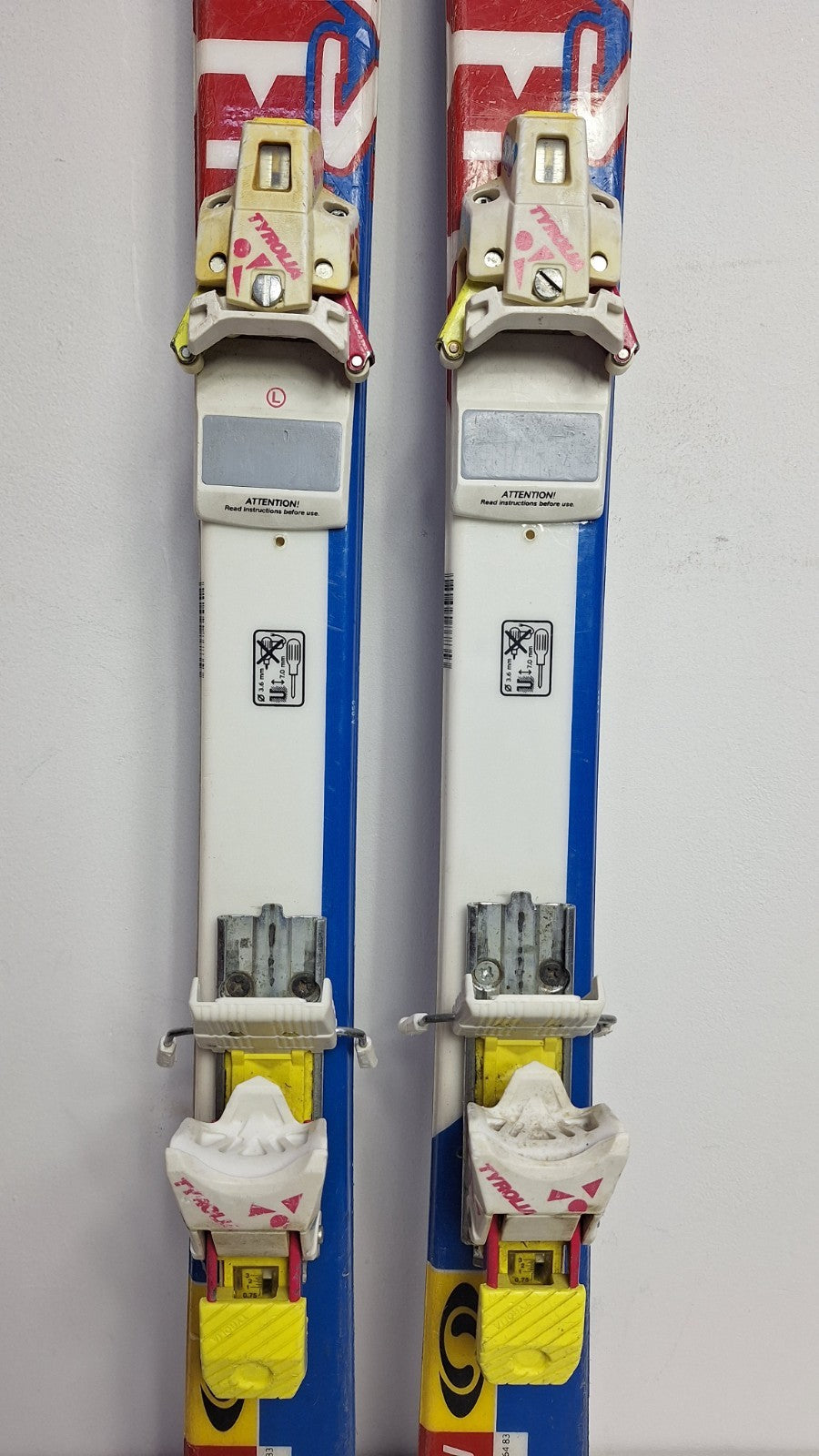 Salomon Crossmax T 120cm Ski + Tyrolia 3 Bindings Winter Sport Fun
