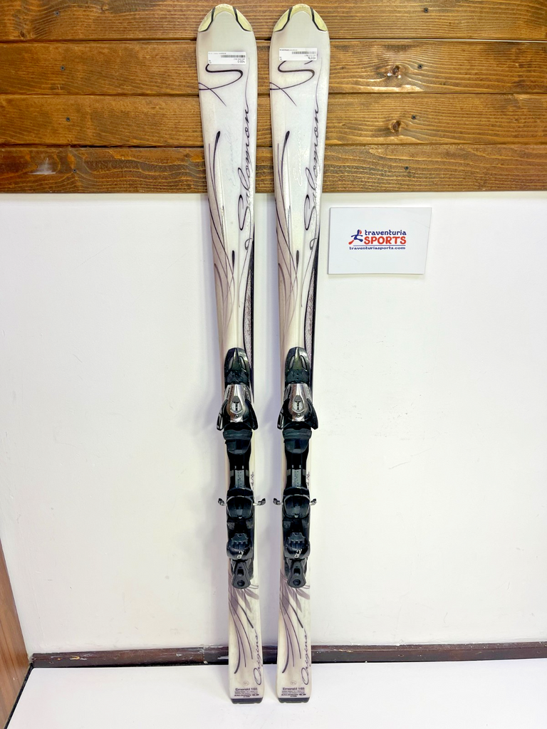 Salomon Emerald 165 cm Ski + Salomon 10  Bindings Adventure Winter Sport