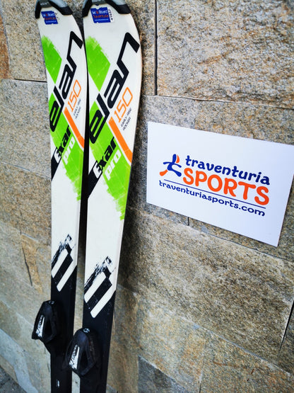 Elan Exar Pro 150cm  Ski + Elan  ESR 10 Bindings Adventure Winter Sport