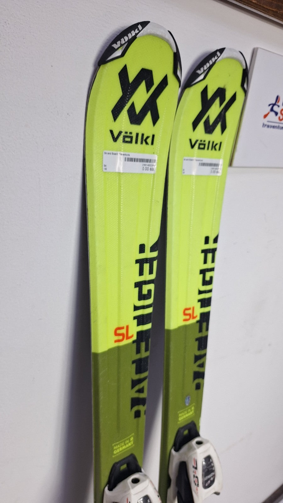 Völkl Racetiger 11 SL 130 cm Ski + Marker 7 Bindung Wintersport Schneespaß