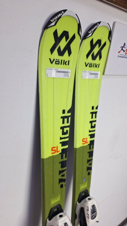 Völkl Racetiger 11 SL 130 cm Ski + Marker 7 Bindung Wintersport Schneespaß