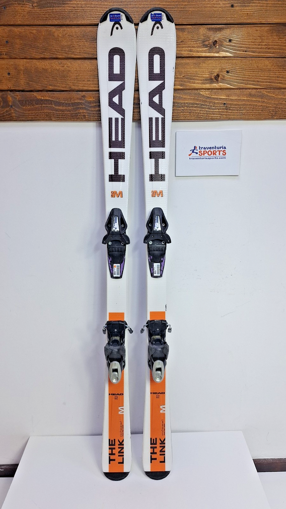HEAD The Link R Track 150 cm Ski +Tyrolia BYS 10 Bindings Winter Sports Snow BSL