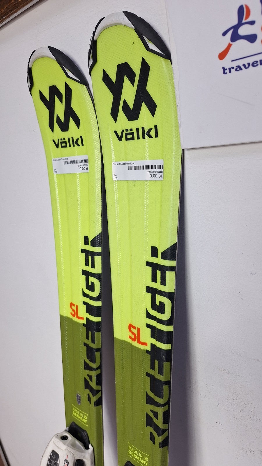 Völkl Racetiger 11 SL 130 cm Ski + Marker 7 Bindung Wintersport Schneespaß