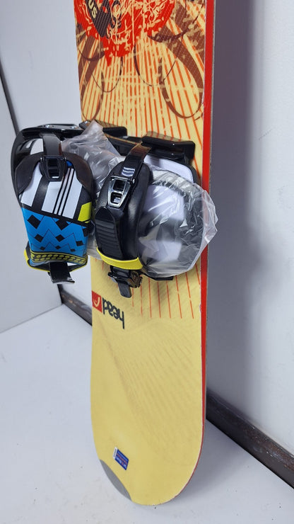 Snowboard HEAD Rocka 4D 159 cm + fixations Talerun L neuves Hiver Sport Plaisir