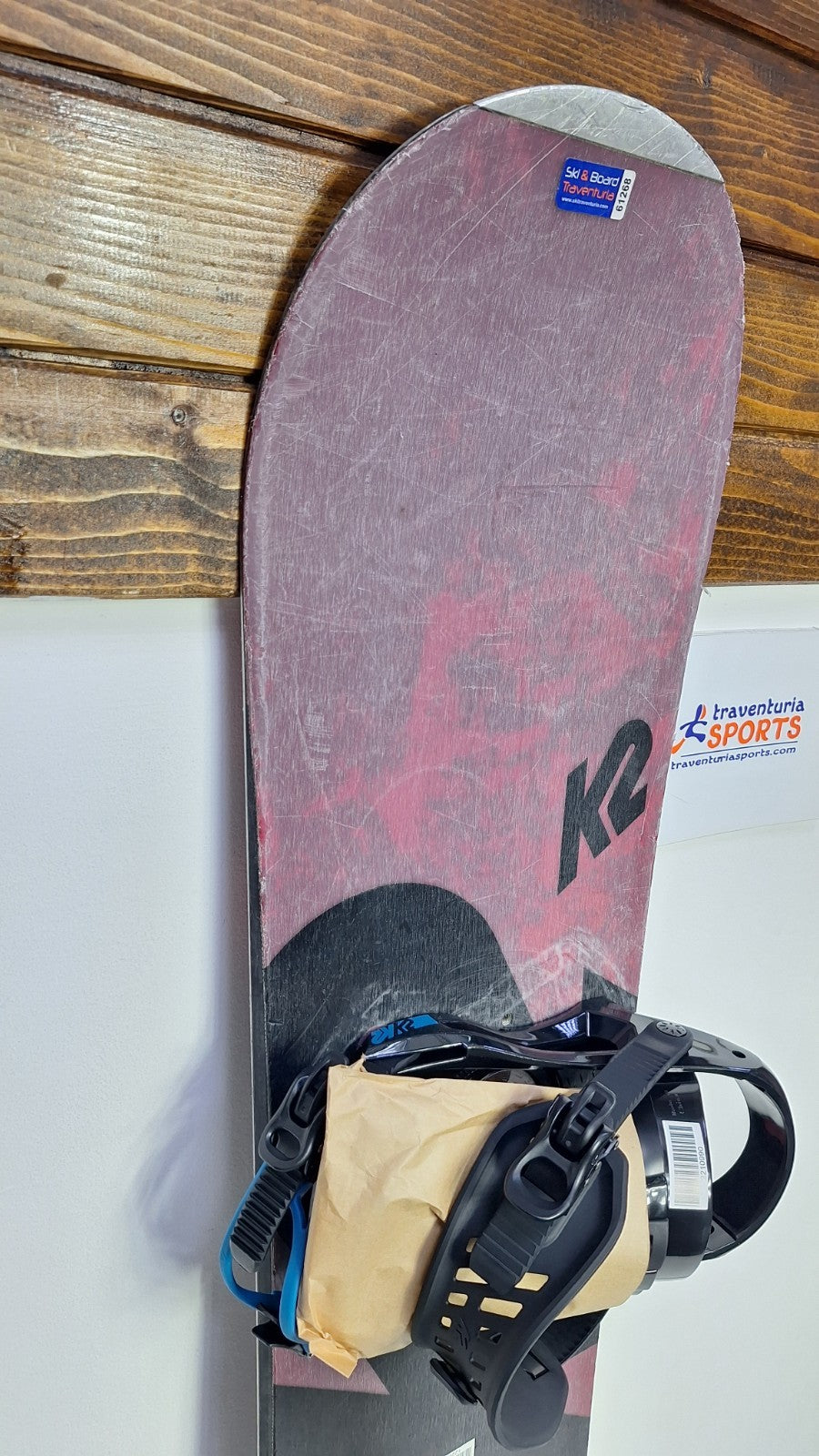 K2 Rental  EST.87  155W cm Snowboard + Brand New K2 M Bindings  Winter Snow Fun