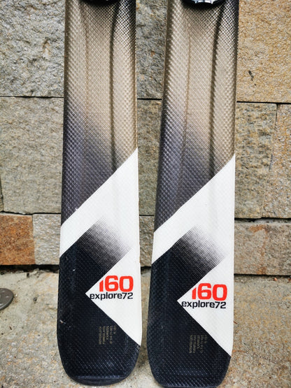 Elan Explore 72 160 cm  Ski + Tyrolia BYS 10 Bindings Adventure Winter Sport BSL