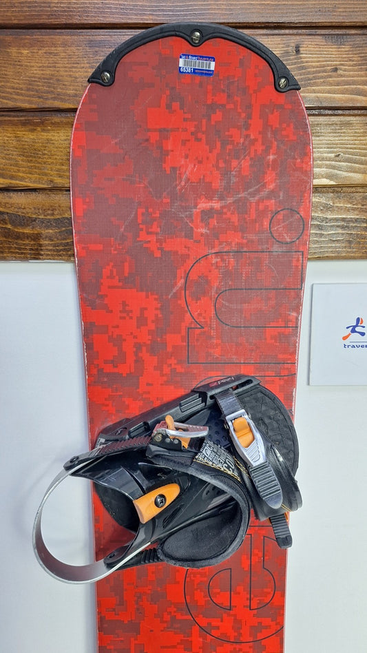 Elan Explore R 160 cm Snowboard + HEAD Rental L  Bindings Winter Snow Fun