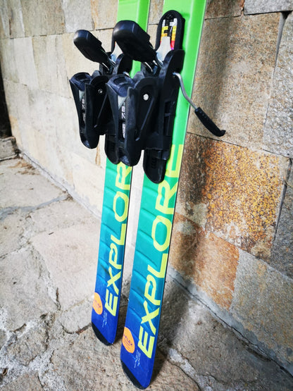 Elan Explore Pro 150cm  Ski + Elan 7.5 Bindings Adventure Winter Sport