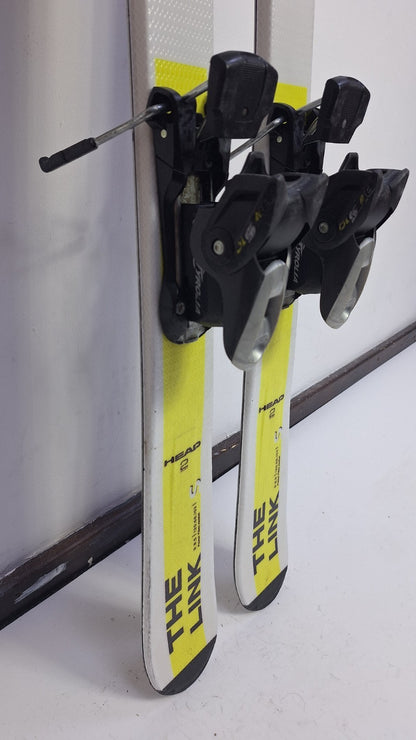 HEAD The Link R 140 cm Ski + Tyrolia BYS 10 Bindungen Wintersport Schnee BSL