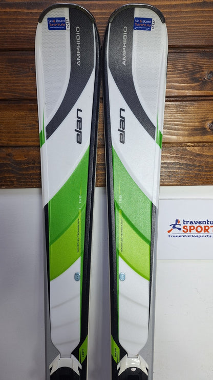 Elan Amphibio 78 168cm Ski + Elan EL10  Bindings Winter Sport