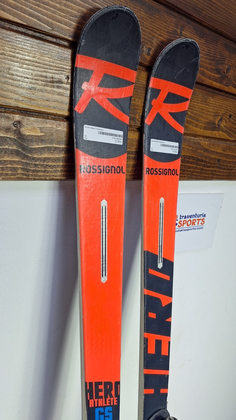 Rossignol Hero Athlete GS Pro 158 cm Ski + Look SPX10 Bindung Wintersport