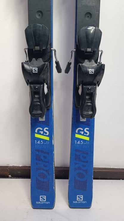Salomon S/Race GS 145cm Ski + Salomon 10 Bindings Winter Adventure Winter