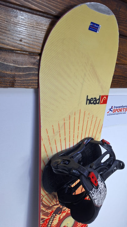 Snowboard HEAD Rocka 4D 159 cm + fixations HEEAD M - plaisir des sports d’hiver