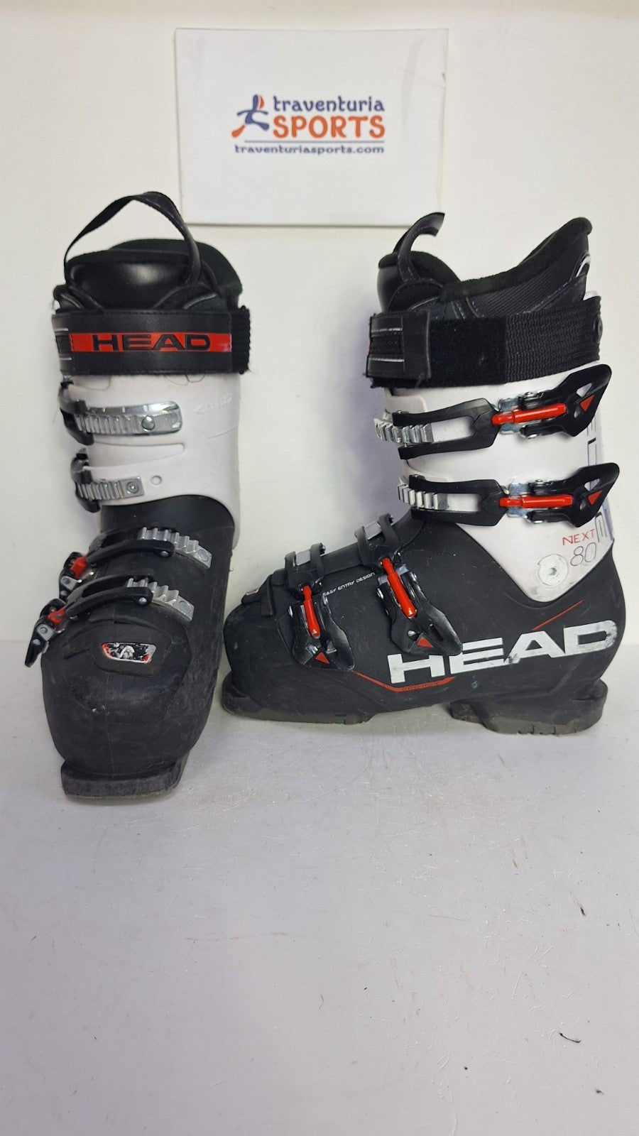 HEAD Next Edge B.Y.S. 80 Skischuhe (EU 41 1/3; UK 7 1/2; Mondo 265) Sport Fun
