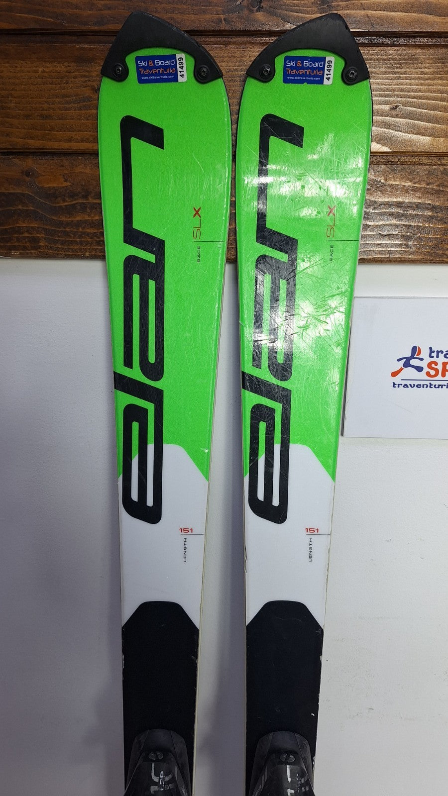 Elan Race SLX 151cm  Ski + Tyrolia ESP 10 Bindings Winter Sport Fun