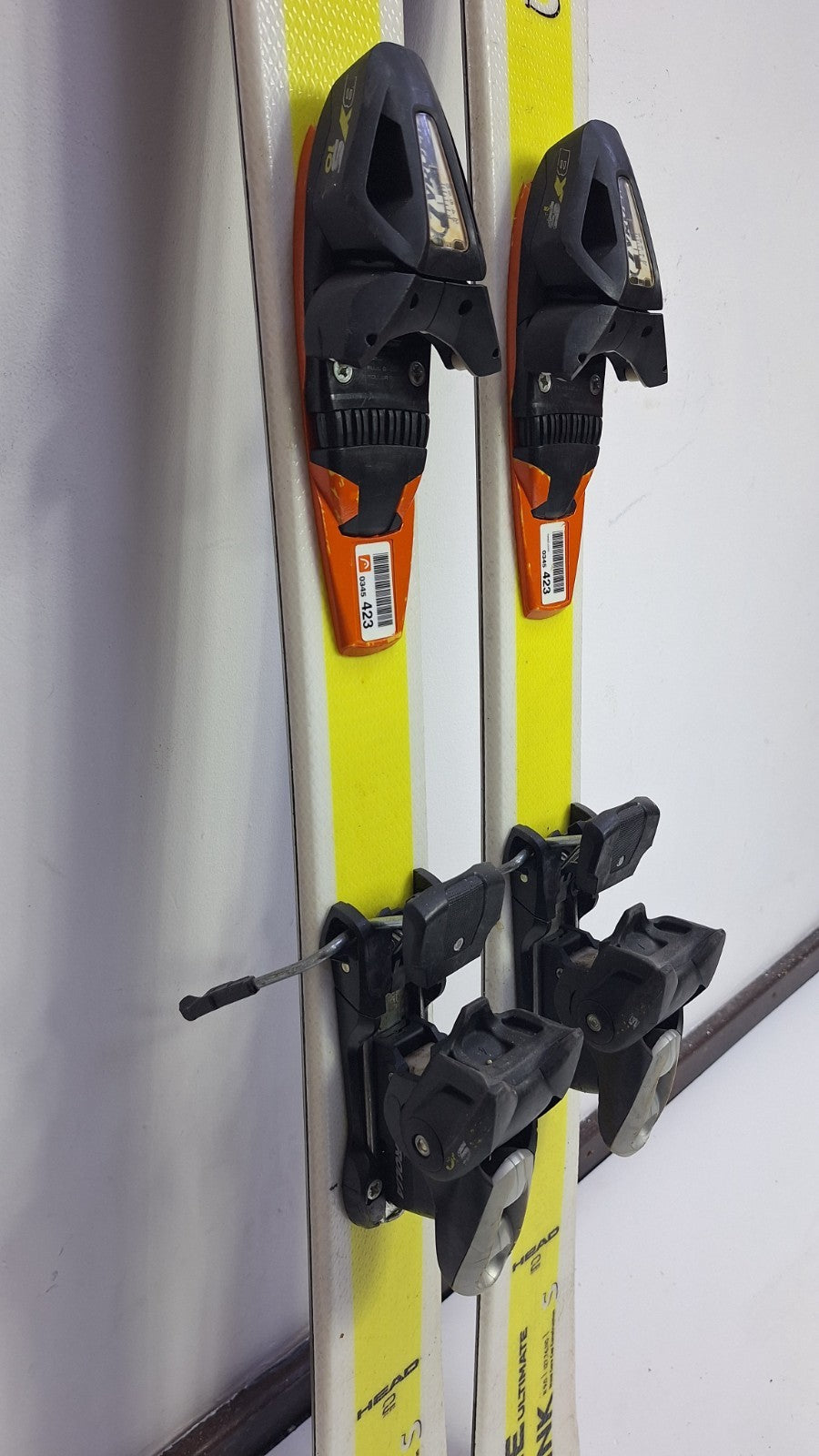 HEAD The Ultimate Link R 140cm Ski + Tyrolia BYS 10 Bindungen BSL Winter Sport
