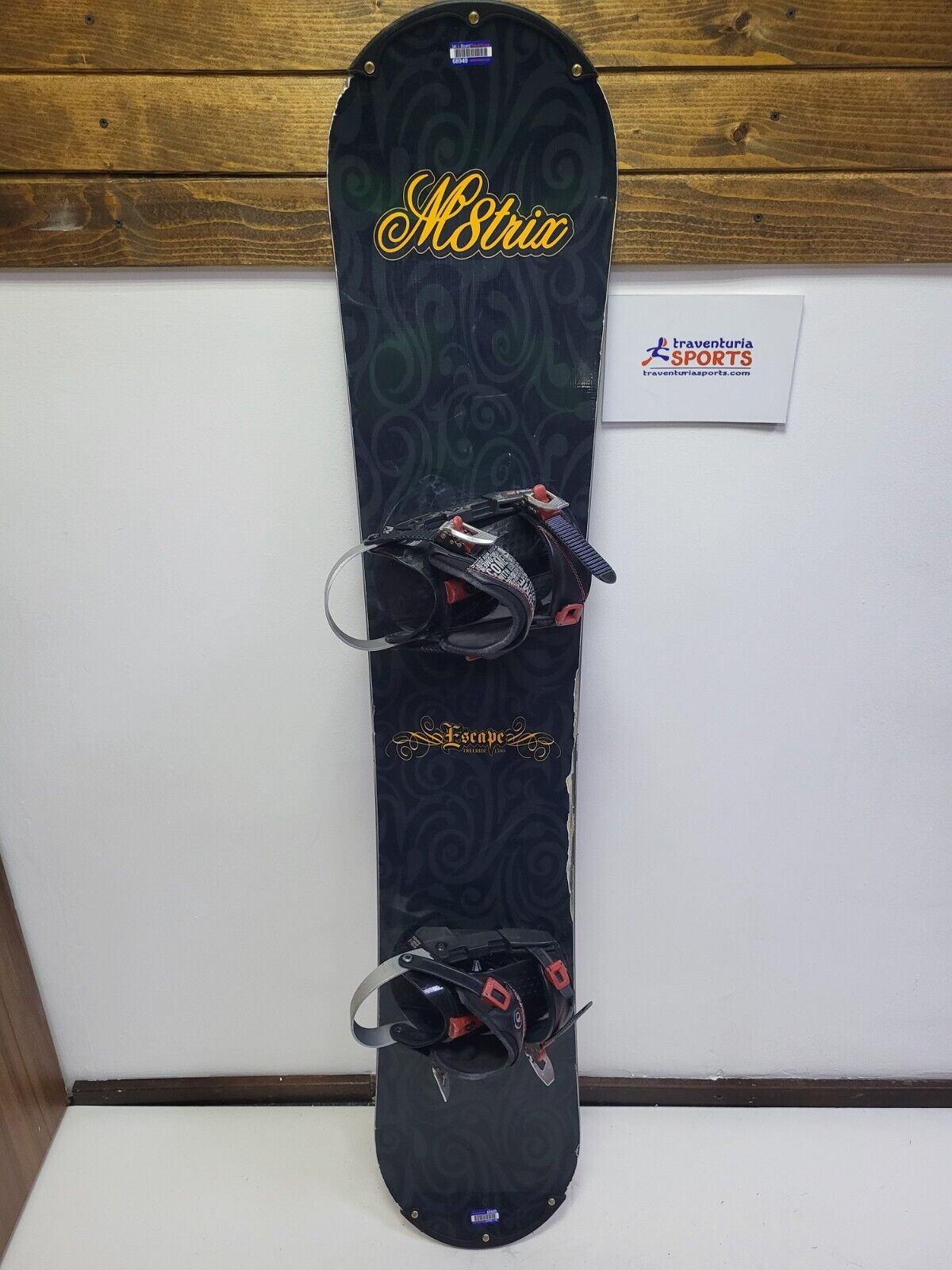 Snowboard Matrix Escape 158 cm + fixations Head taille M Aventure Sport