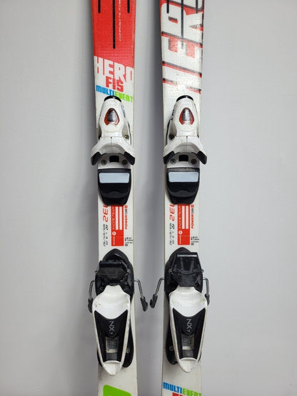 Rossignol Hero FIS 132 cm Ski + Fixations Look 7 Plaisir hivernal
