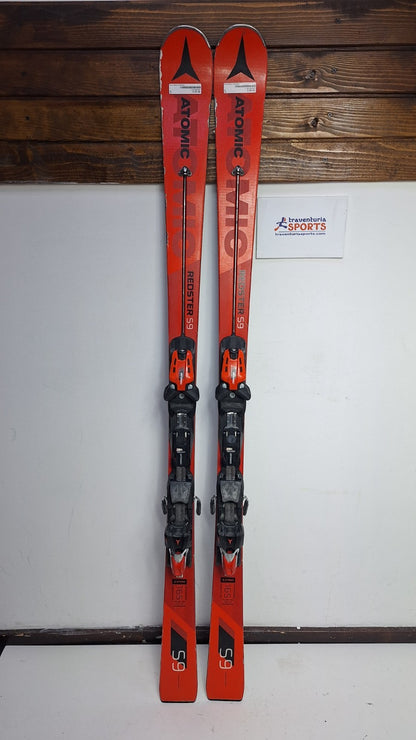 Atomic Redster S9 165 cm Skis + Atomic 12 Bindings Winter Fun Snow