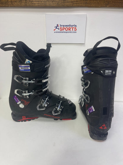 2018 Fischer Cruzar XTR 80 Ski Boots (EU 43 1/2; UK 9 1/4; Mondo 280) Winter Fun