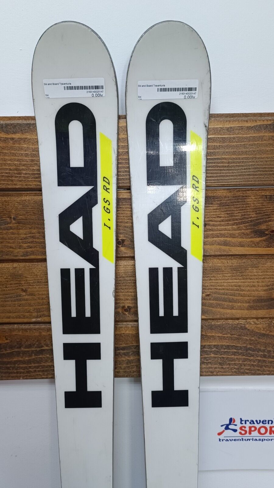 HEAD WC Rebels 178cm Ski + NEUE Fischer 11 Bindungen Wintersport