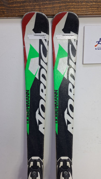 Nordica Dobermann GS WC JR 135 cm Ski + Marker 10 Bindungen Fun Winter Sport