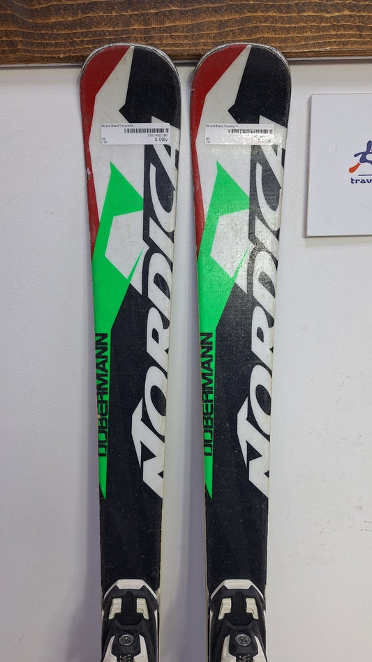 Nordica Dobermann GS WC JR 135 cm Ski + Marker 10 Bindings Fun Winter Sport