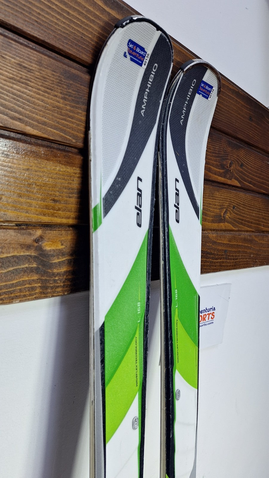 Elan Amphibio 78 168cm Ski + Elan EL 10  Bindings Winter Adventure Outdoor