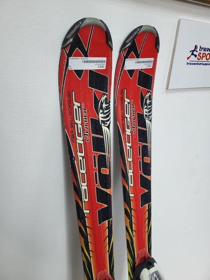 Völkl Racetiger GS R JR 130 cm Ski + Marker 7 Bindings Winter Sport Snow Fun