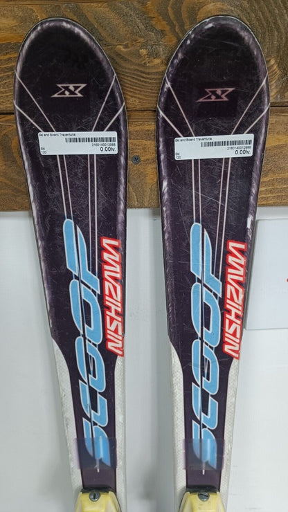 Scoop Cross Nishizama SR 10 120 cm Ski + Tyrolia 4.5 Bindings Winter Fun Snow