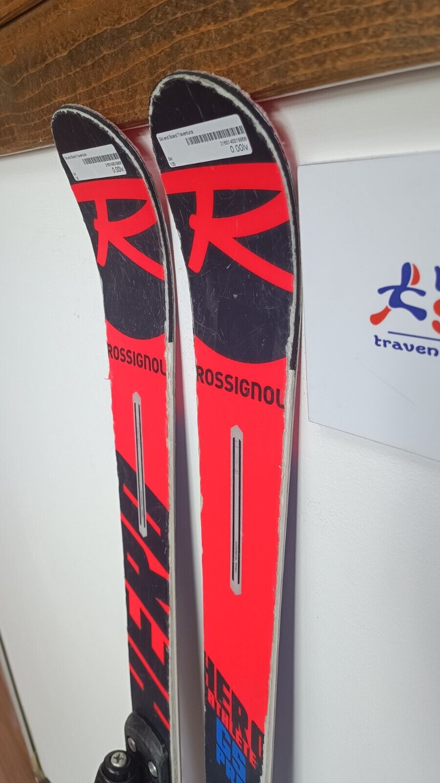 Rossignol Hero FIS  Pro 135 cm Ski + Look 10 Bindings Adventure