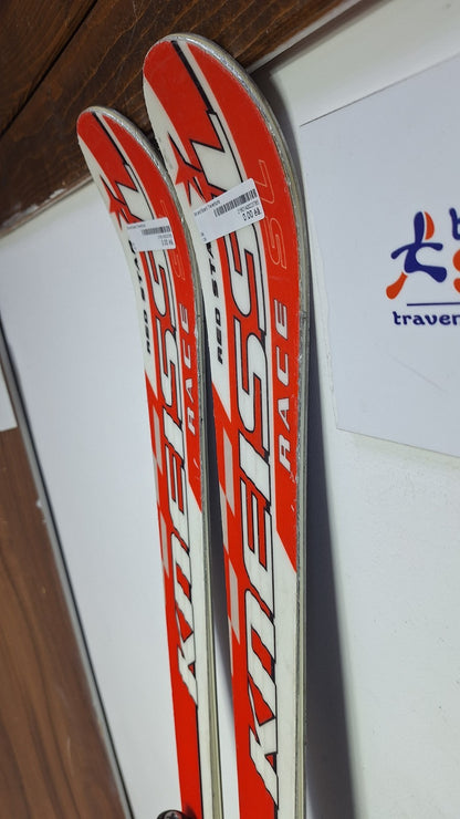 Kneissl Red Star Race SL 136cm + Elan 7 Bindings Winter Sport Outdoor