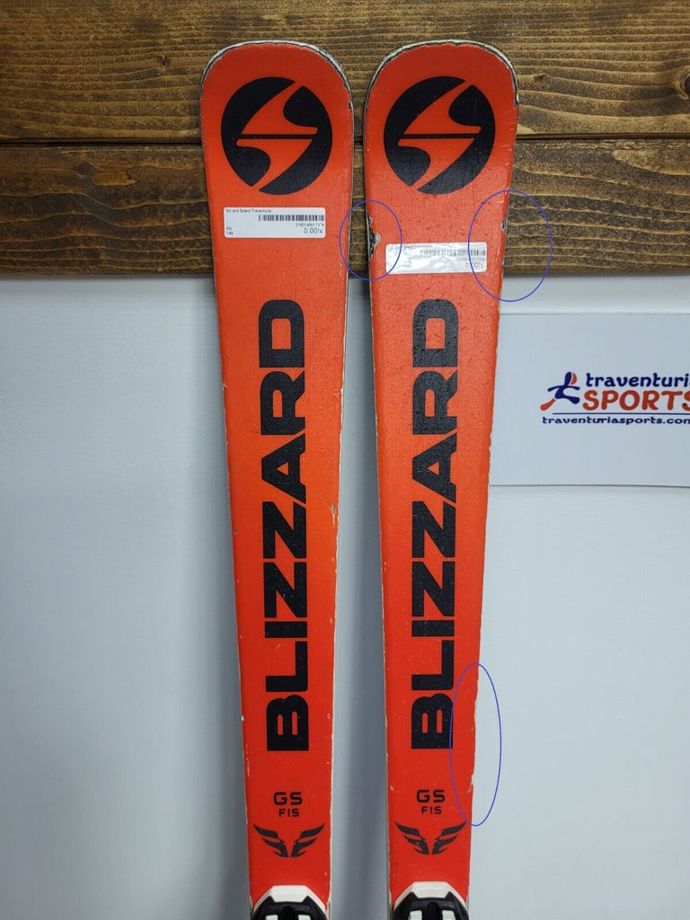 Blizzard Firebird GS FIS 149 cm Ski + Marker 10 Bindings