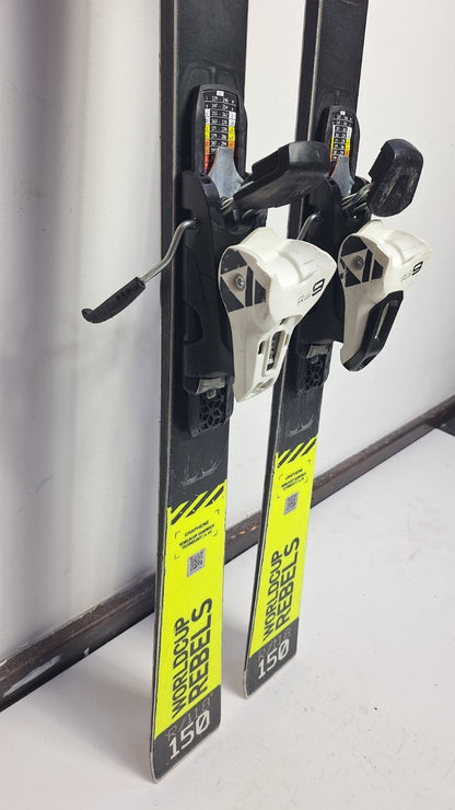 HEAD WC Rebels I.SL RD Team 150cm Ski + Fischer RS 9 Bindings Winter Sport