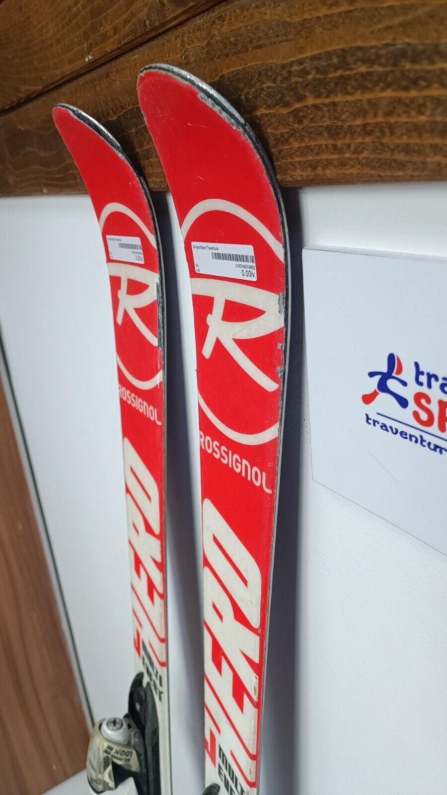 Ski Rossignol Hero J MultiEvent 140cm + fixations Look 7 Aventure hivernale Hiver