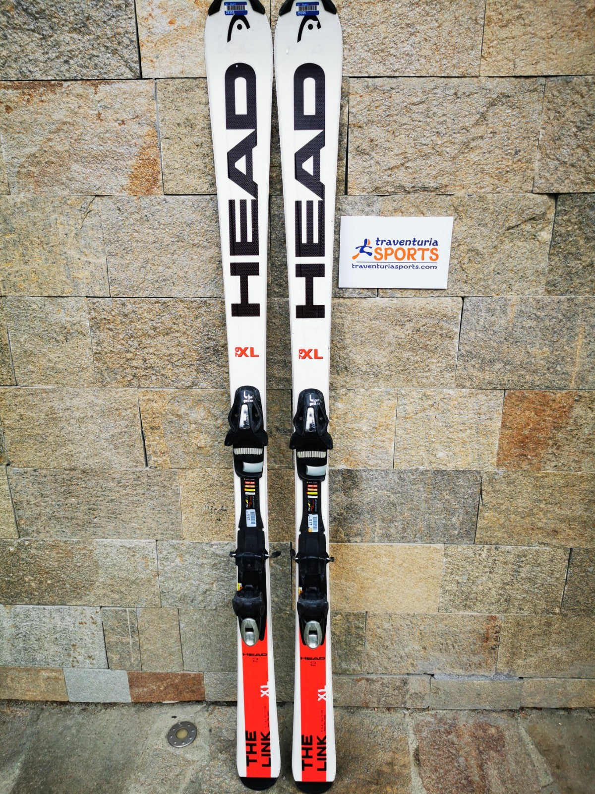 HEAD The Link R 170cm  Ski + Elan ESP 10 Bindings Adventure Winter Sport