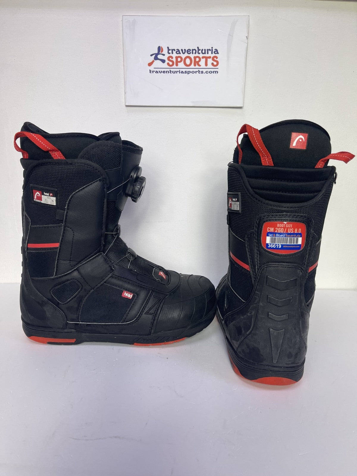 HEAD 500 4D BOA Snowboard Boots (Size US 7.5; EU 40.5; Mondo 260)