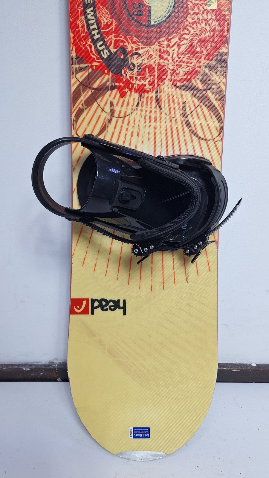 HEAD Rocka 4D 159 cm Snowboard + Brand New Talerun M Bindings Winter Sport Fun