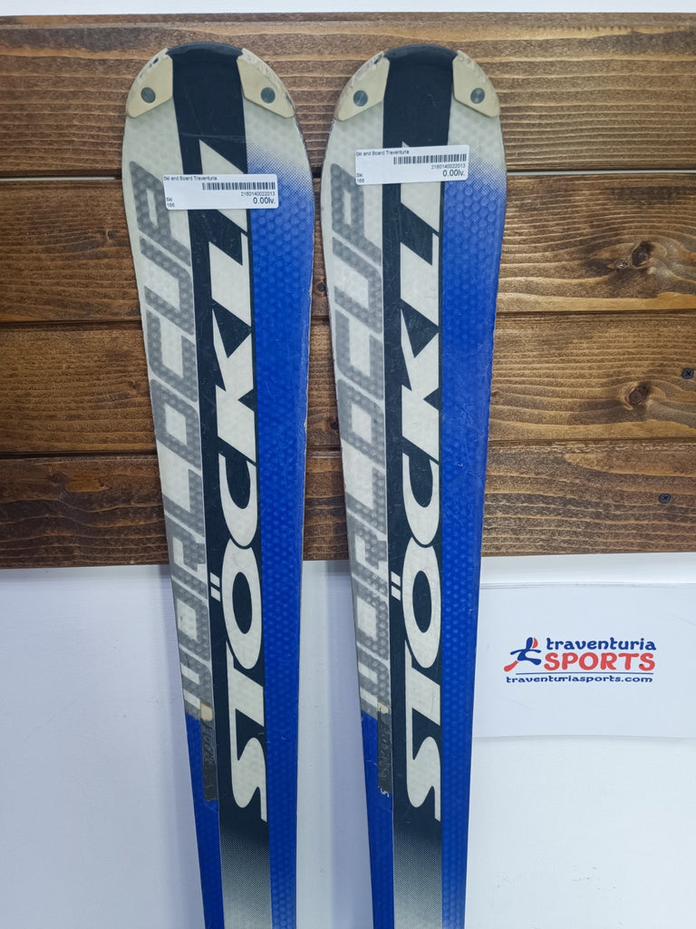 Stöckli Laser 4-D SL WC 166 cm Ski + Salomon 12 Bindings Winter