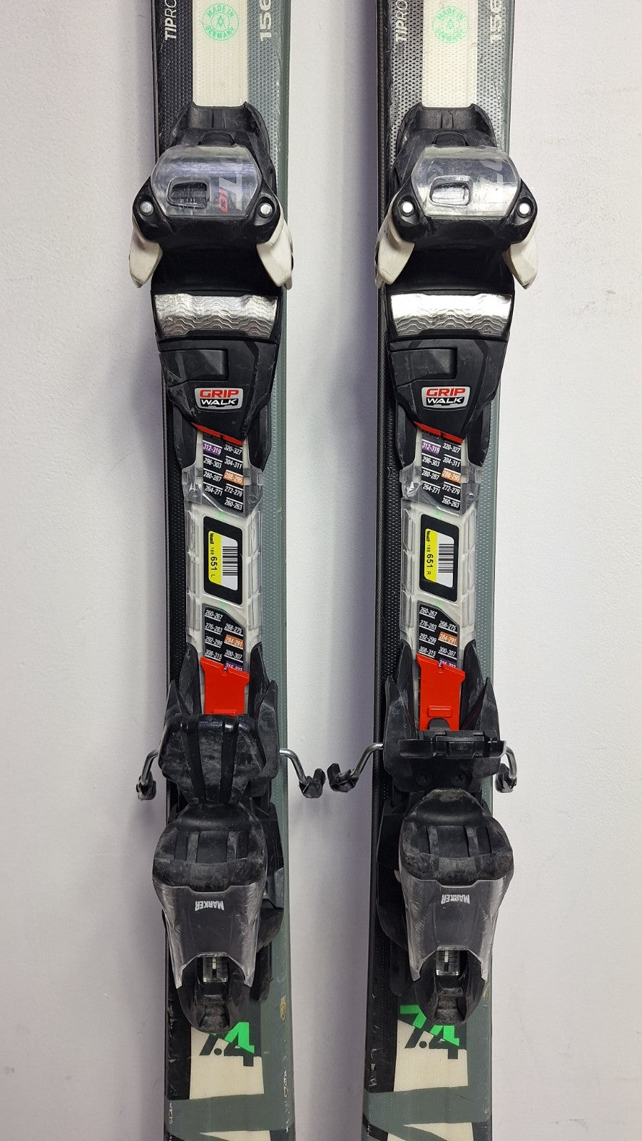 Volkl RTM 156 cm Ski + Marker 10 Bindings Fun Snow Winter Sport Piste
