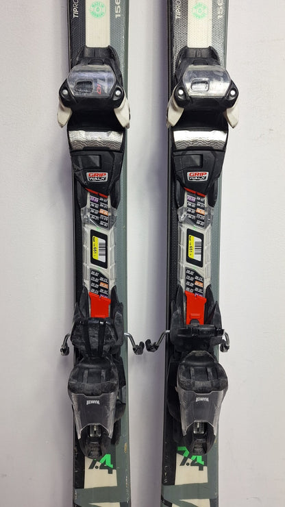 Volkl RTM 156 cm Ski + Marker 10 Bindings Fun Snow Winter Sport Piste