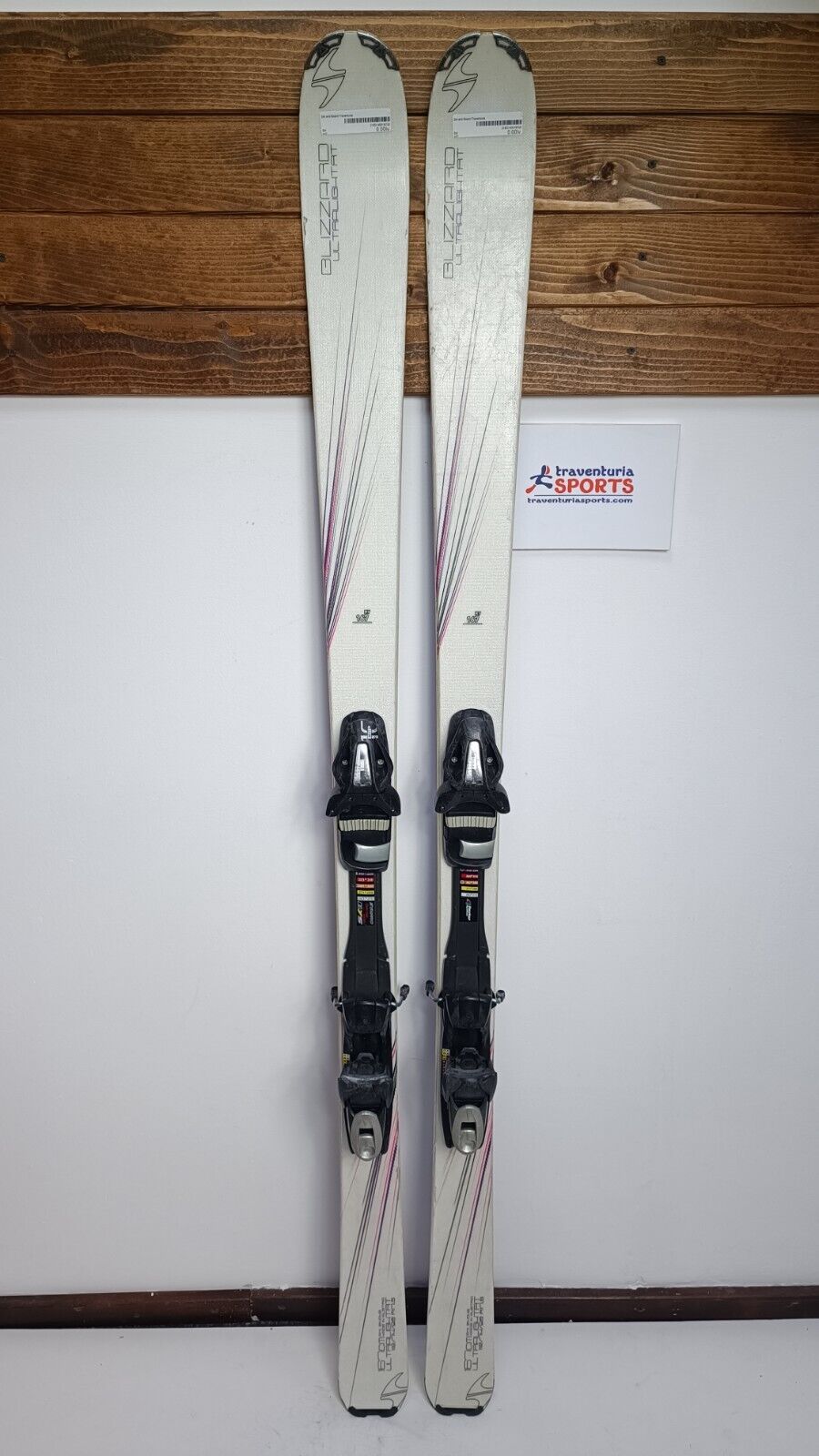Ski Blizzard Ultralight RT 167 cm + fixations Elan ESP 10 Plaisir et sport hivernaux
