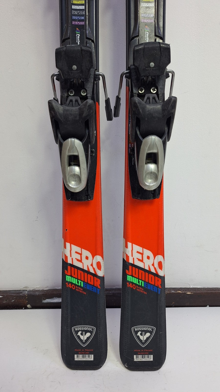Rossignol Hero J 140cm Ski + Elan ESP 7.5 Bindings Winter Adventure Winter