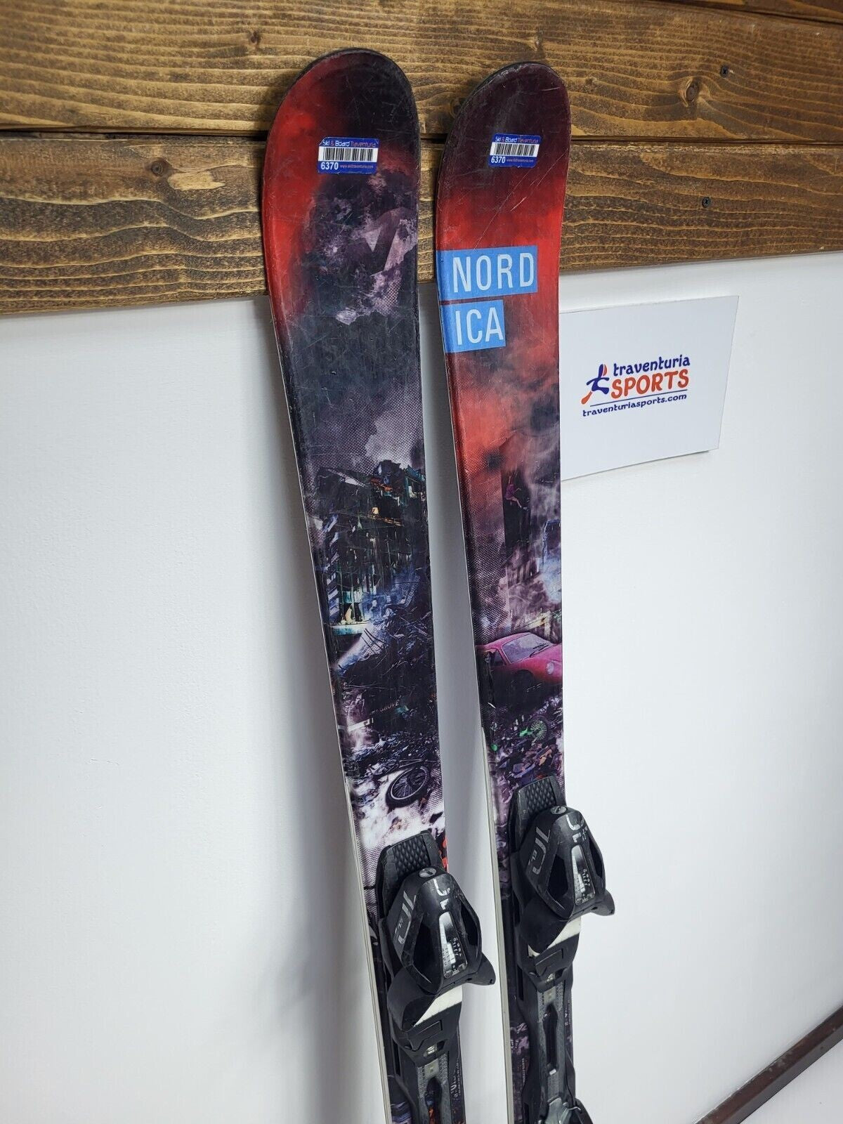 Nordica The Ace J 148 cm Ski + Elan 10 Bindings Winter Outdoor Snow